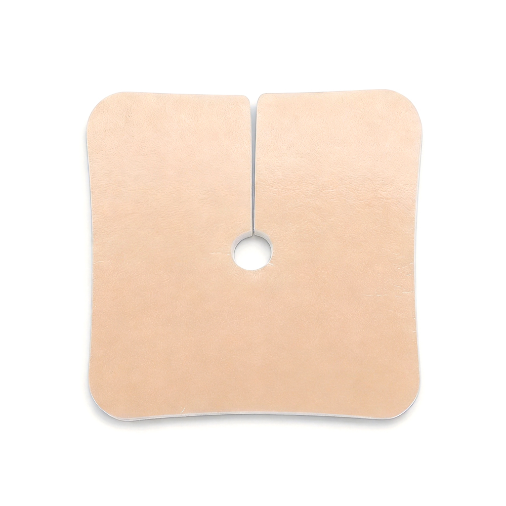 Cóiriú Cúr Sileacain Tracheostomy (Dearadh Scoilte)