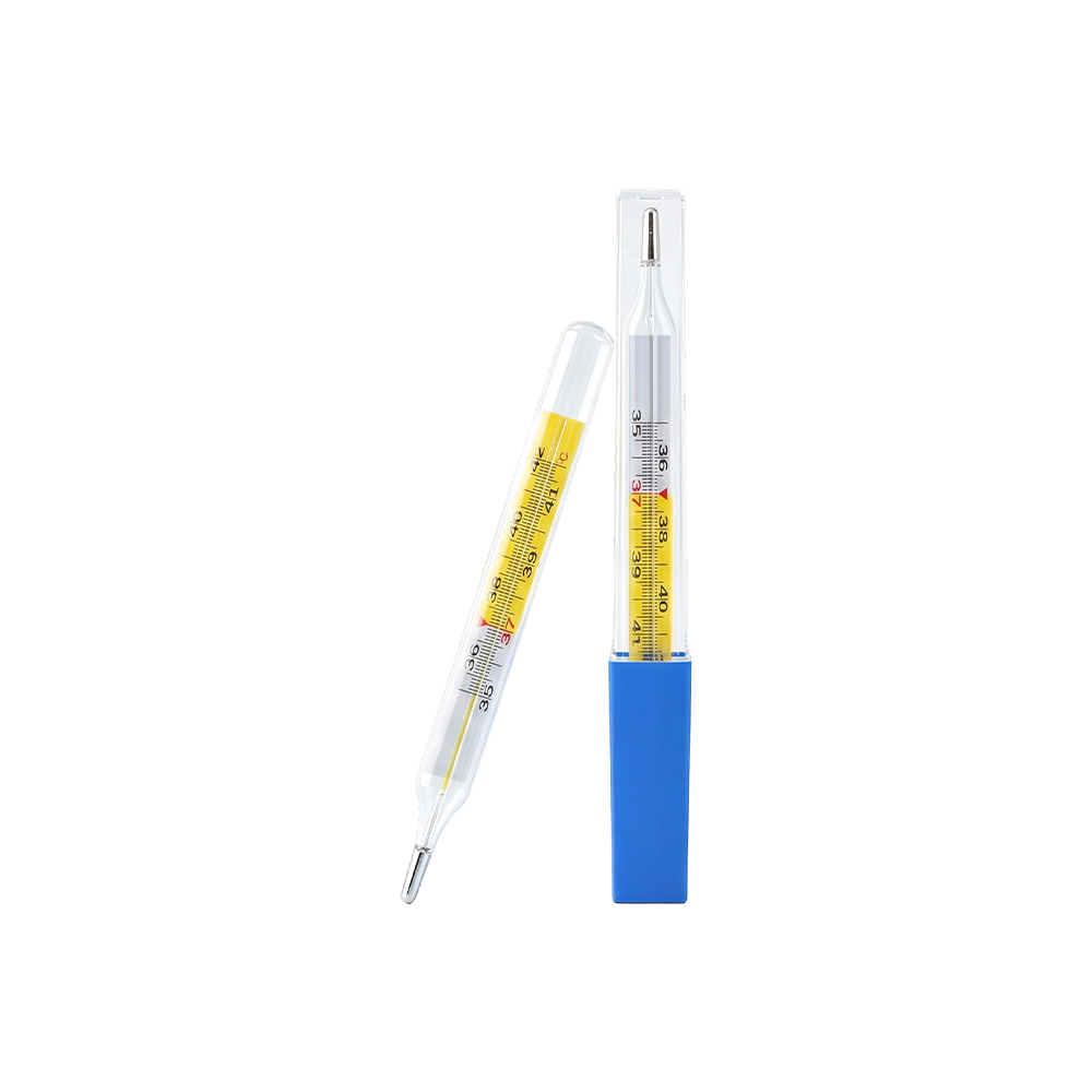 Teirmiméadar Mearcair Gloine Cliniciúil