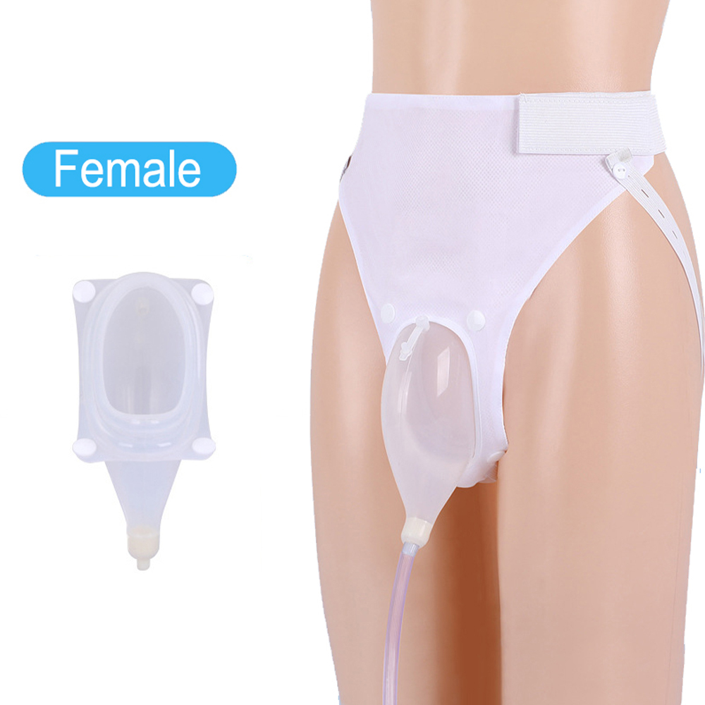 Bailitheoir Urinary Seachtrach Silicone do Mhná