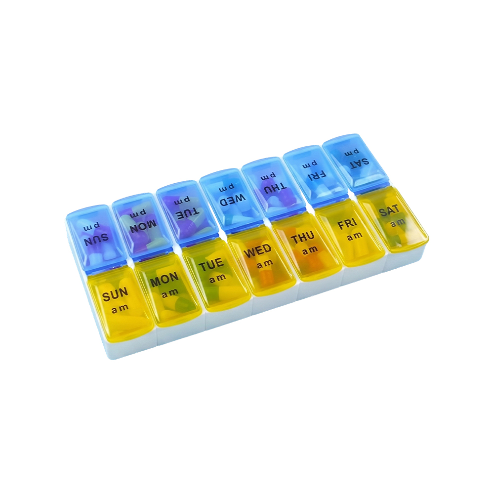 Bosca Pill 7-Lá AM/PM, Bosca Pill Seachtainiúil 2 uair sa Lá