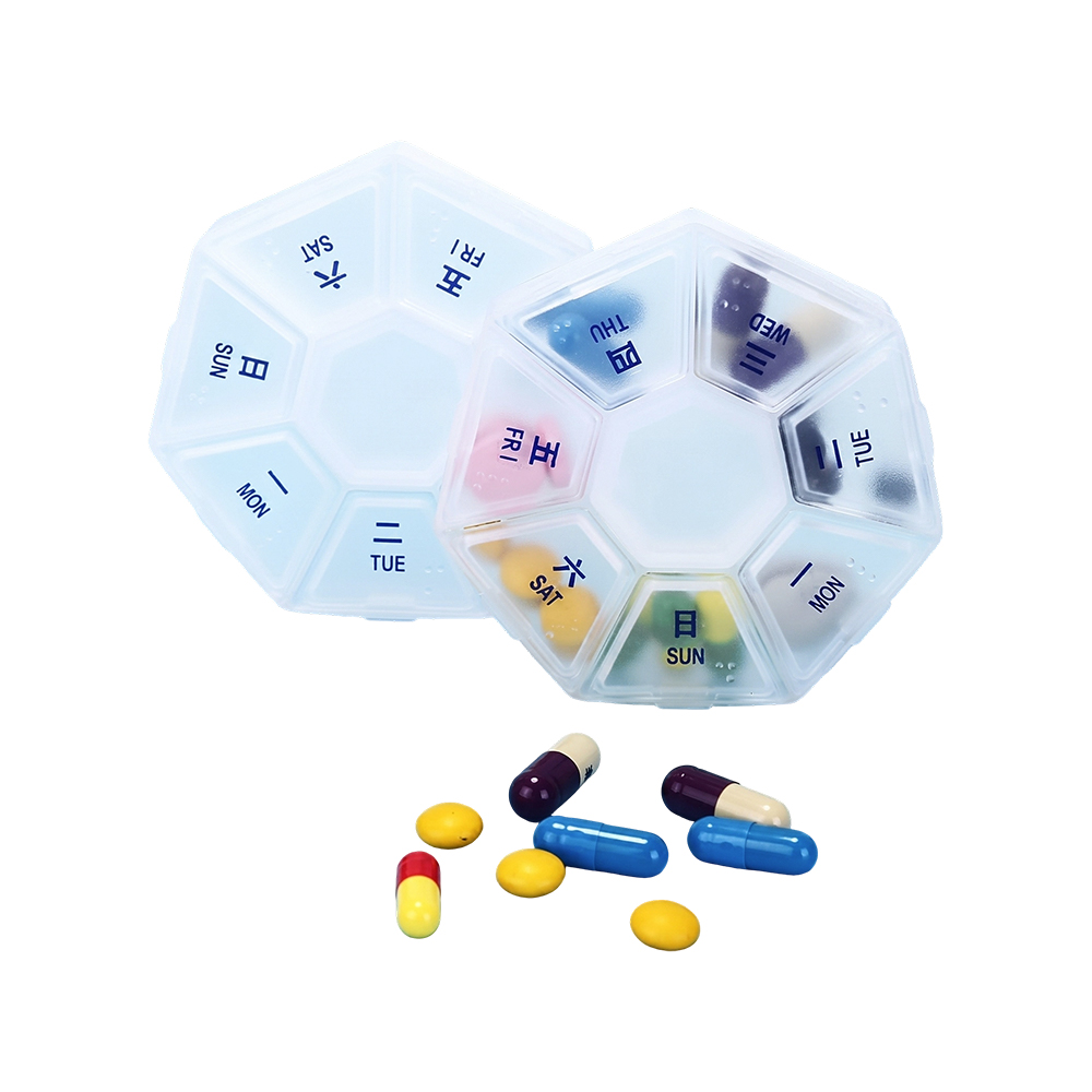 Bosca Pill Inaistrithe Heicseagánach 7-Lá